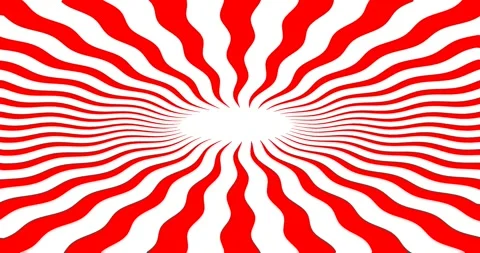 Red swirl candy hypnotic satisfying video loop Stock Footage 258610089