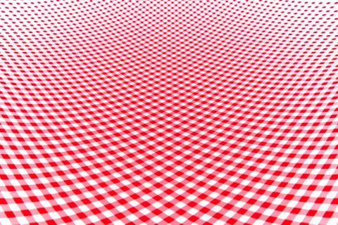 Red tablecloth pattern Stock Photos
