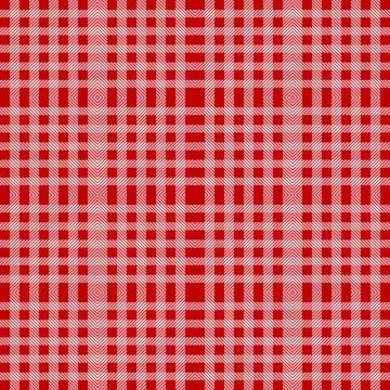 Red tablecloth texture seamless pattern Stock Illustration