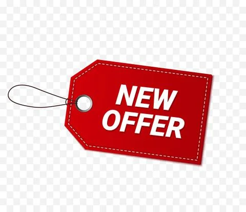 Red tag isolated. Stock Illustration