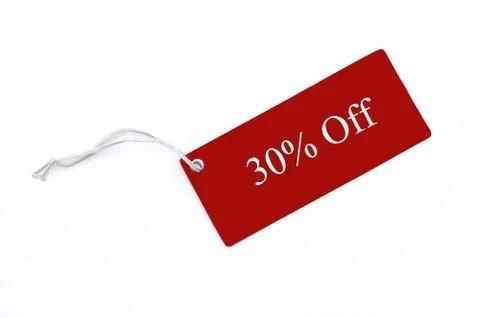 Red Tag Stock Photos