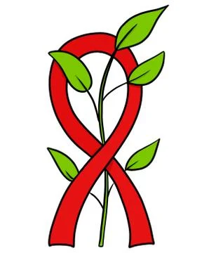 Red tape Stock Illustration