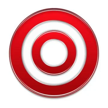 Red Target Stock Illustration