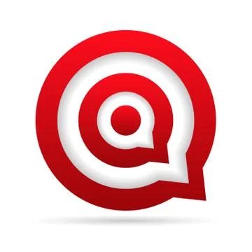 Red Target Stock Illustration