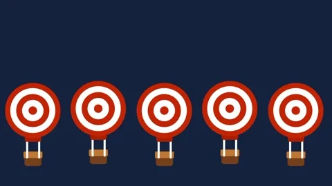 Red Targets Stock Footage 335608868