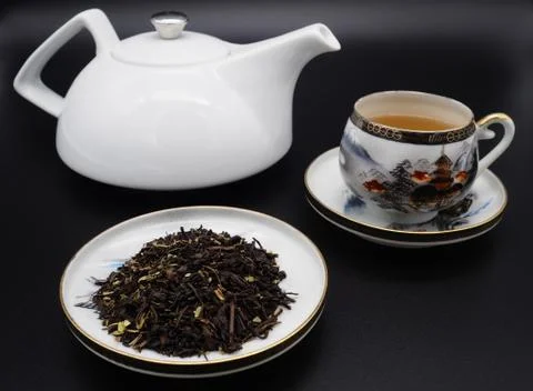 Red tea darjeeling Stock Photos