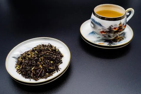 Red tea darjeeling Stock Photos