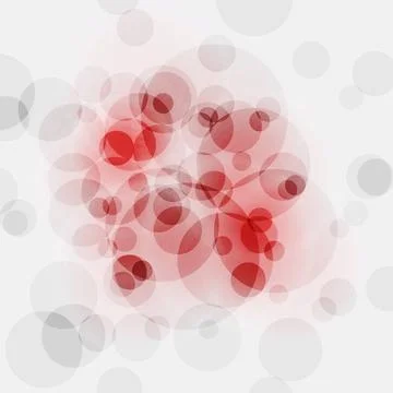 Red tech circles bright background Red tech circles bright background. Vec... Foto stock