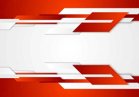 Red tech geometric design Red tech geometric design. Vector corporate back... 스톡 사진