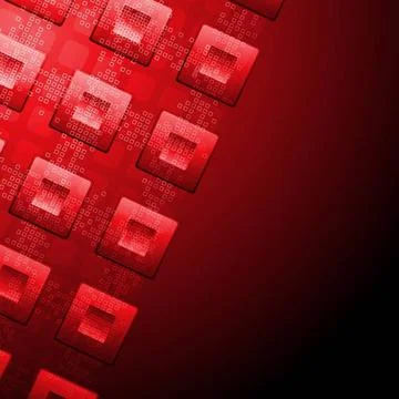 Red technical background. Eps 10 vector illustration Red technical backgro... Foto stock