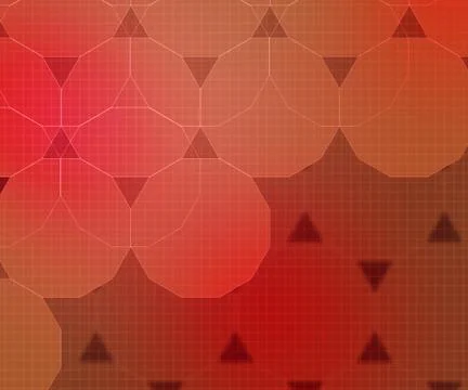 Red technical background Stock Illustration