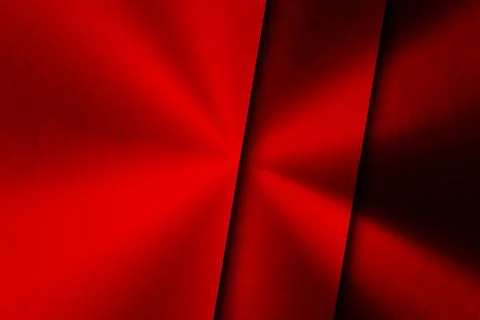 Red Technology Background with Brushed Metal Texture Stock Illustration