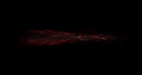 Red Tendril Energy Source Spot On Black Background Compositing Asset Vídeo Stock 330468127
