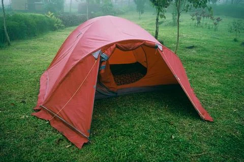 Red tent Stock Photos