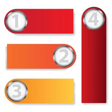 Red text box Stock Illustration