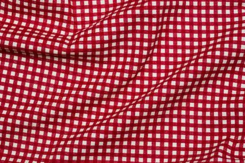 Red textile background./ Red textile Stock Photos