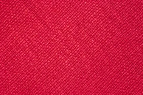 Red texture fabric background closeup Stock Photos
