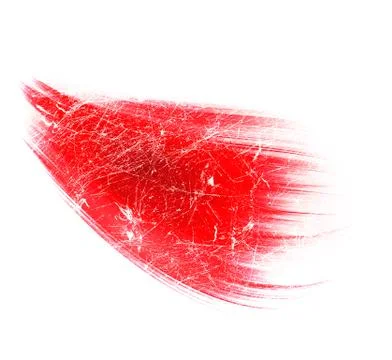 Red texture isolated on white background Stock Photos