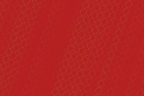 Red textured background with geometric circle pattern design Stock Illustration