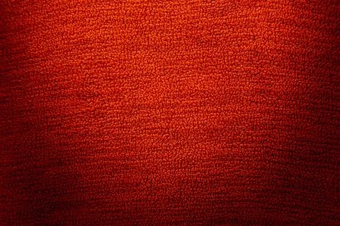 Red textured fabric pattern background for design Foto stock