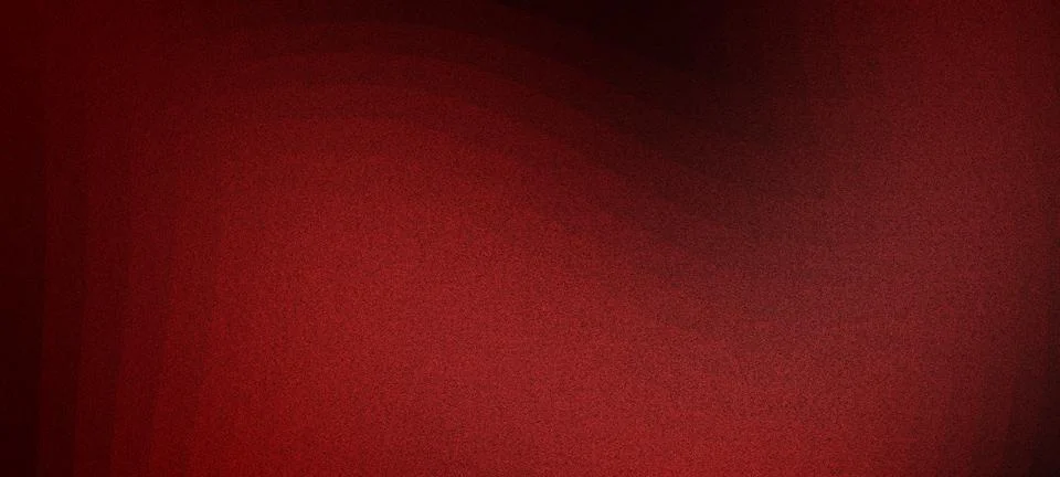 Red textured surface creating gradient dark shadows Stock Illustration