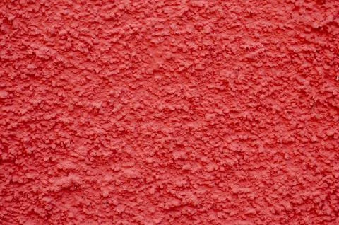 Red textured wall surface close up for creative background or design Foto stock