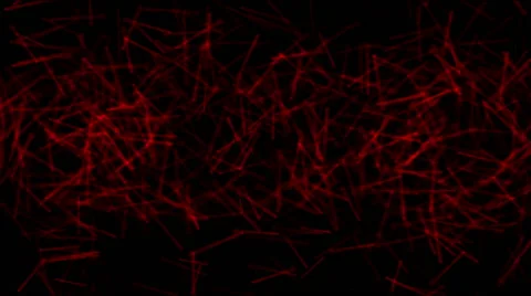 Red thin sticks Stock Footage 48210829