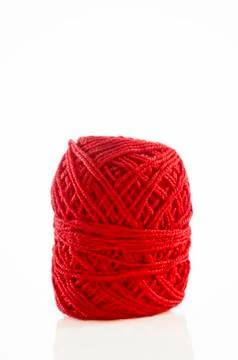Red thread Foto stock