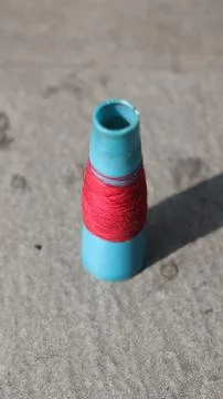 Red thread Stock Photos