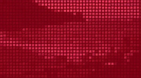 Red Tile Mosaic Stock Footage 24896927