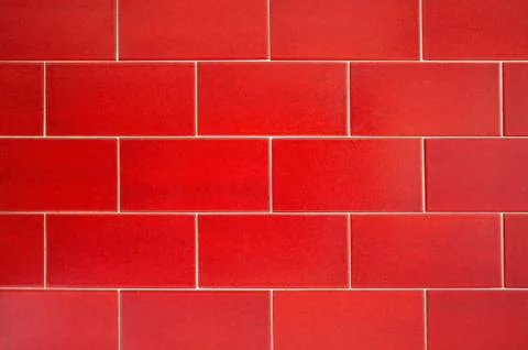 Red tiles Stock Photos
