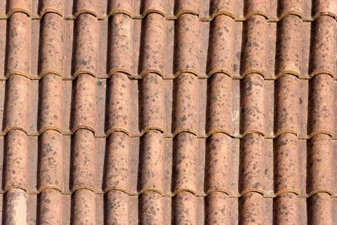 Red tiles Stock Photos