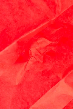 Red Tissue paper Stock Photos