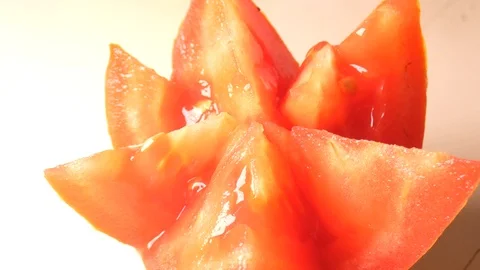 Red tomato 스톡 동영상 112108936