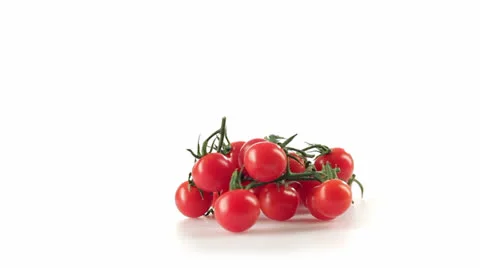 Red Tomato front view Stock-Footage 25427984