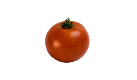 Red tomato isolate on a white background Stock-Fotos