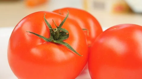 Red tomatoes Stock Footage 89968914