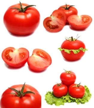 Red tomatoes Stock Photos
