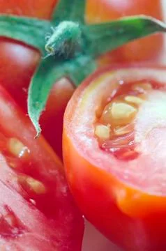 Red tomatoes Stock Photos
