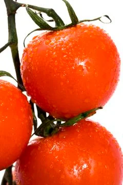 Red tomatoes Foto stock