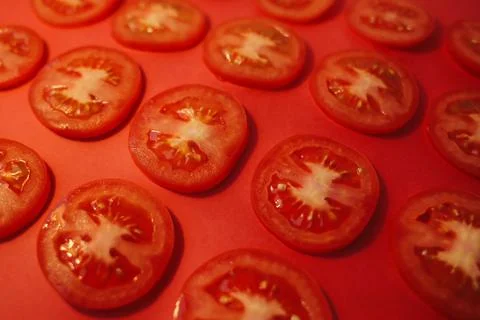 Red tomatoes Stock Photos