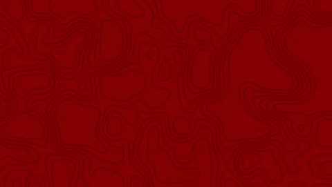 Red Topographic Contour Map Pattern Background lines Video stock 317453057
