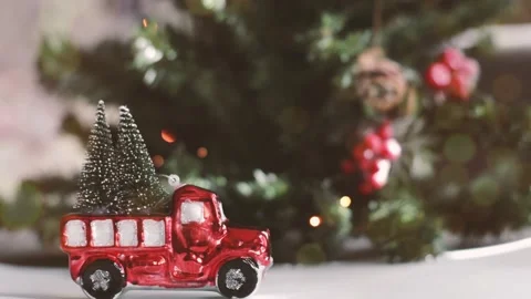 A red toy car Stock Footage 161949979