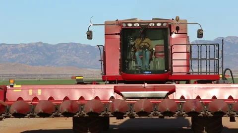 Red Tractor Stock Footage 52223196