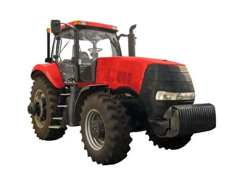 Red tractor 写真素材