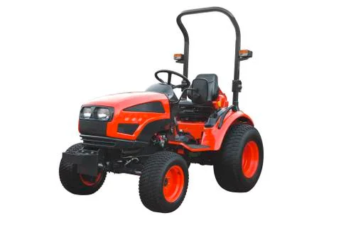 Red  tractor Stock Photos