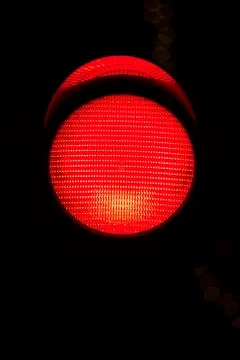 Red traffic light Фото