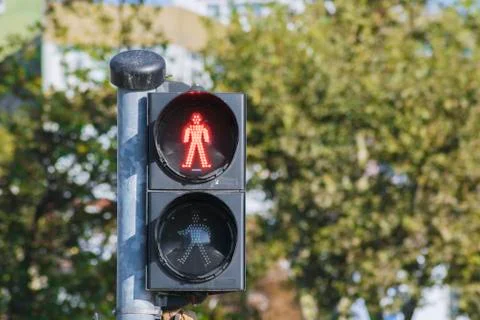 Red Traffic light Stock Photos