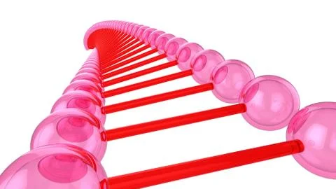 Red transparent strain Illustrazione stock