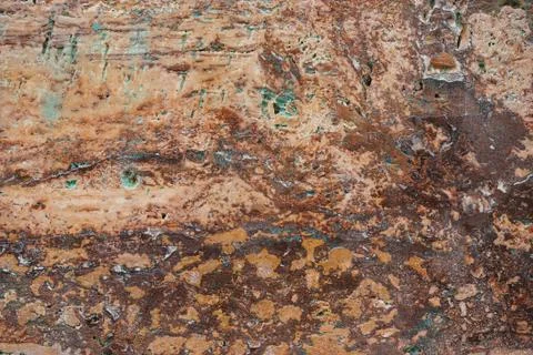 Red travertine marble texture Stock Photos